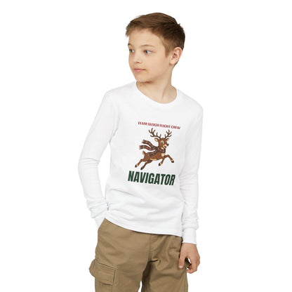 Team Sleigh Navigator Long Sleeve Lounge Tee - Kids