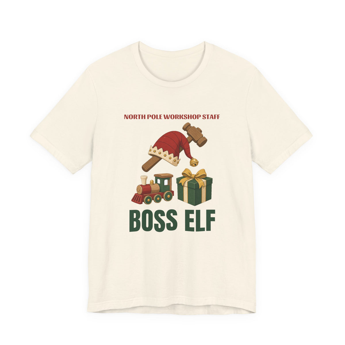 North Pole Workshop Boss Elf Tee - Adult