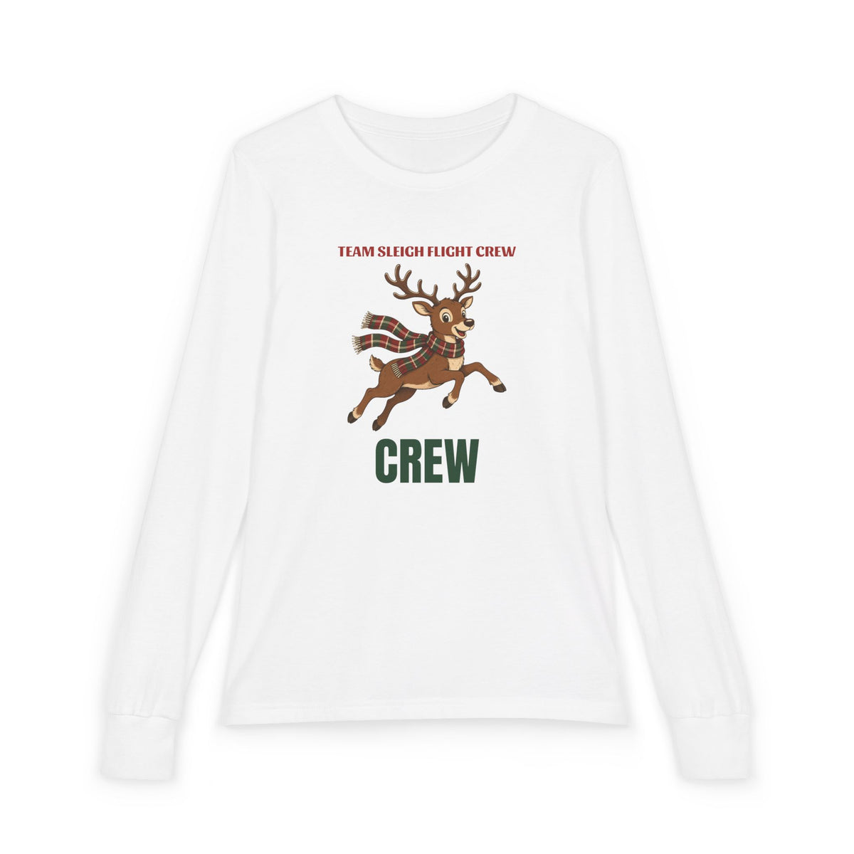 Team Sleigh Crew Long Sleeve Lounge Tee - Kids