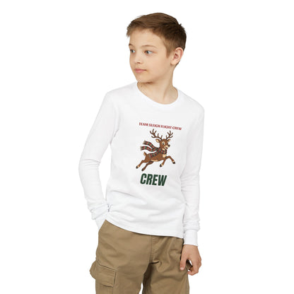 Team Sleigh Crew Long Sleeve Lounge Tee - Kids