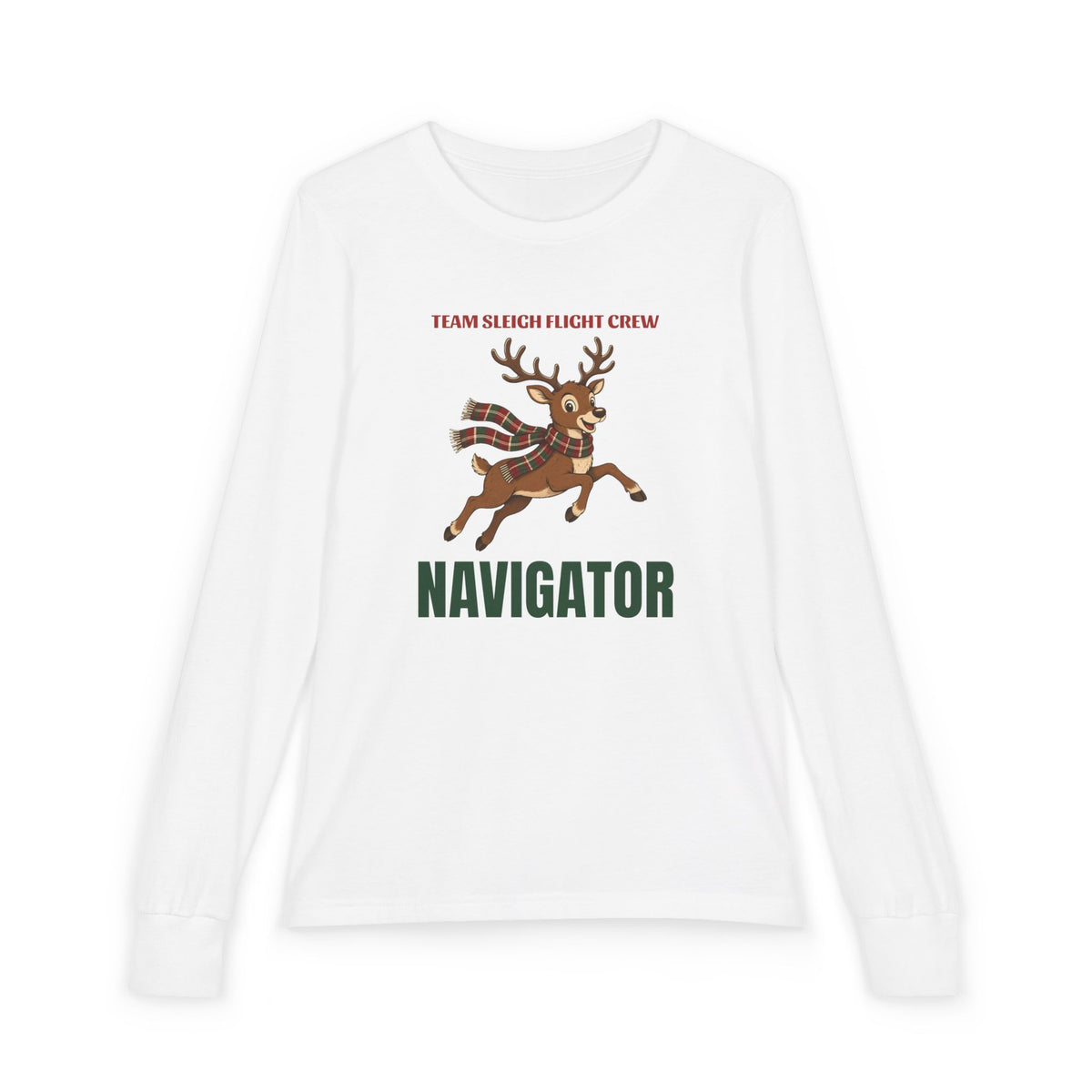 Team Sleigh Navigator Long Sleeve Lounge Tee - Kids