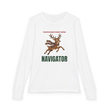 Team Sleigh Navigator Long Sleeve Lounge Tee - Kids
