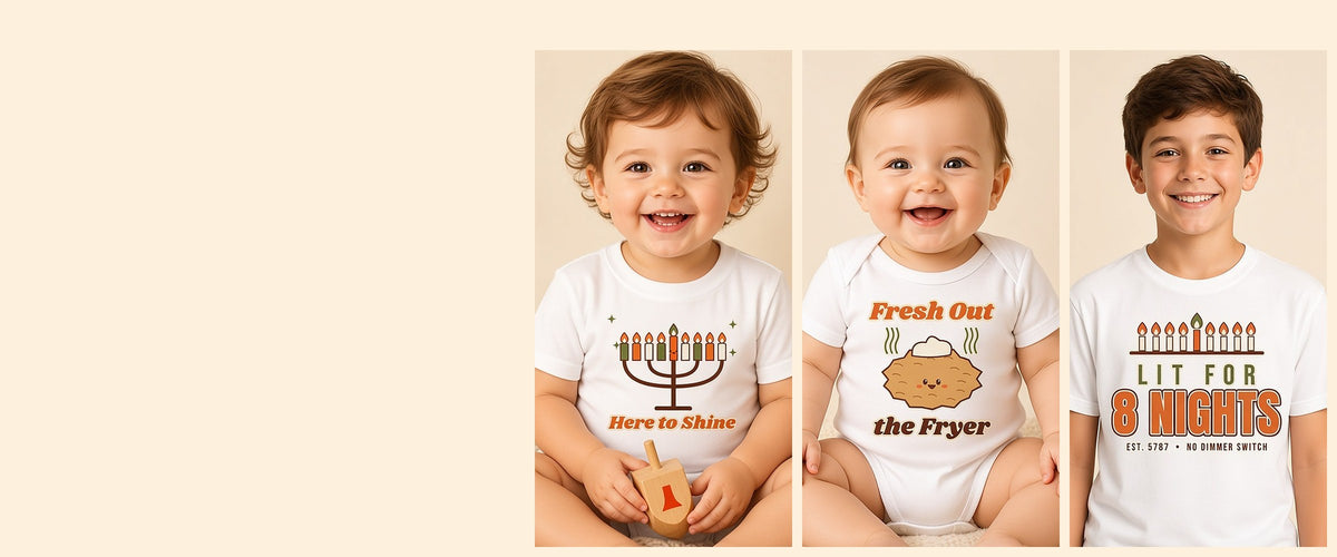 Baby, toddler and kids Hanukkah shirts – Cartsy