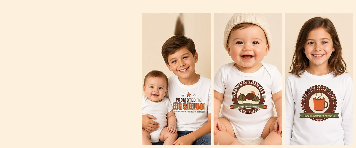 Matching sibling shirts for baby, toddler and kids – Cartsy
